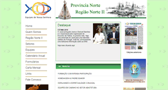 Desktop Screenshot of ensnorte2.com.br
